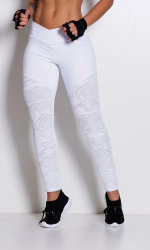 Legging Fitness Poliamida Renda LG325